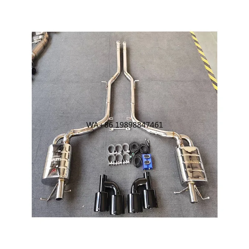 

Hot Sale Good Price Steel Exhaust Catback for Mercedes Benz Amg C63 W204 4.0t V8 With Muffler Valves Pipes Exhaust