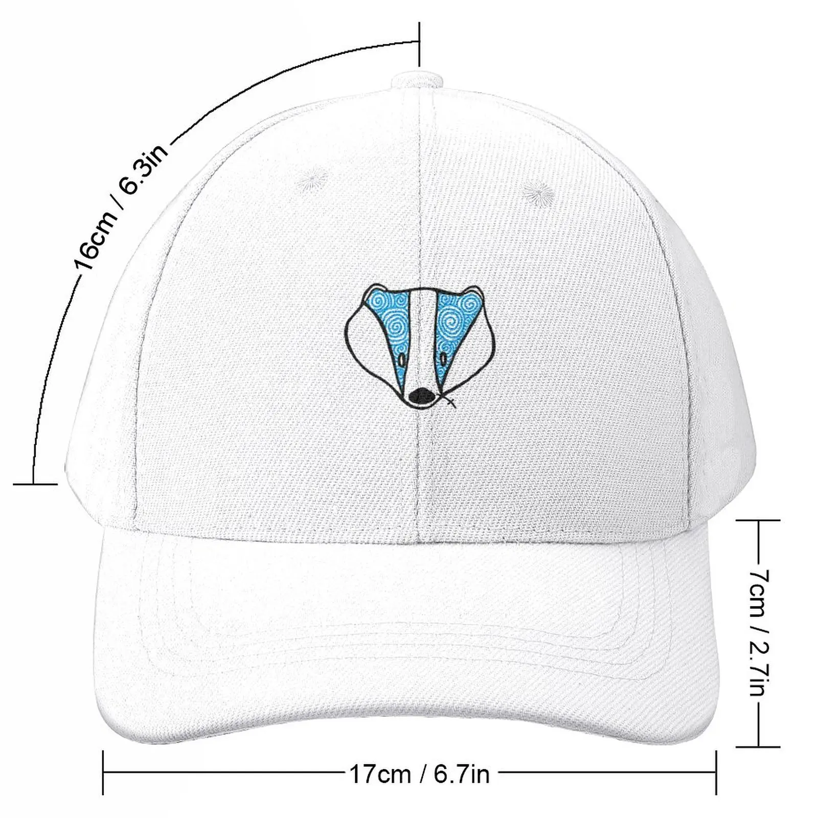 Brusque Badger Baseball Cap hard hat New In Hat Horse Hat Men's Hats Women's