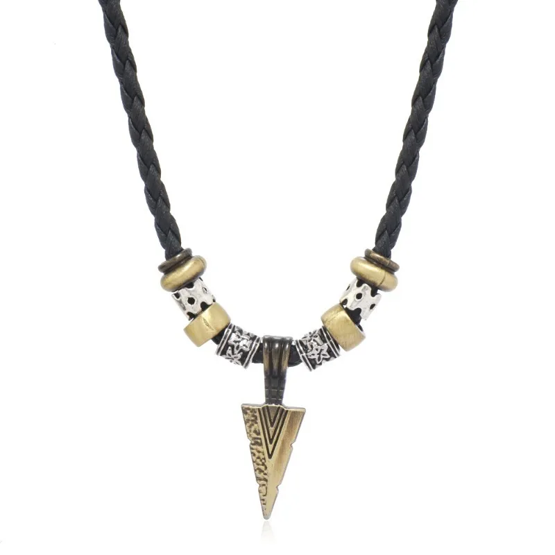 

Vintage Woven Rearview Mirror Charm - Personalized Metal Car Pendant Unisex Novelty Car Interior Decor Accessories