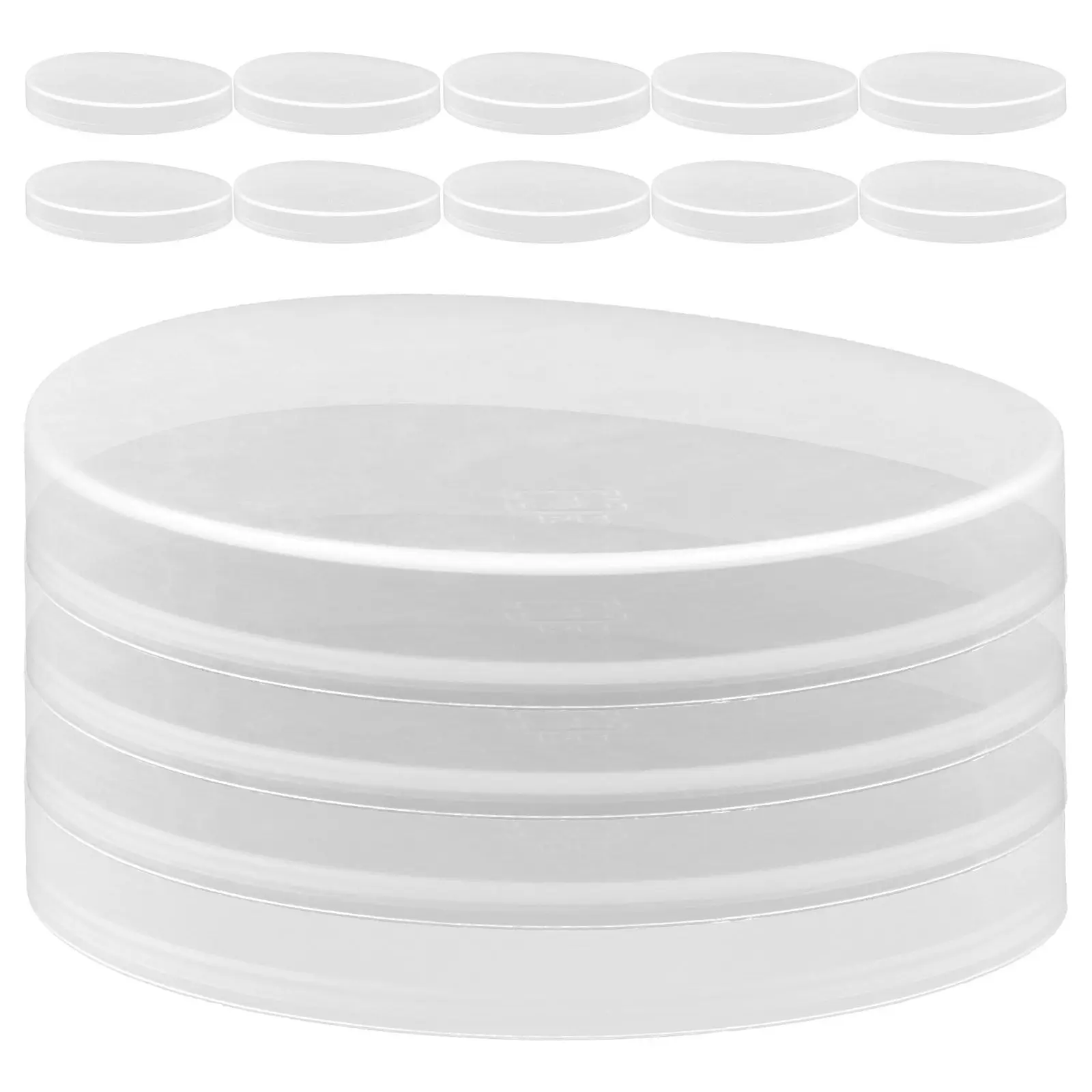 

50 шт. сменных крышек для бутылок с молоком, многоразовые, герметичные, легкие, компактные, для хранения соков и молочных продуктов