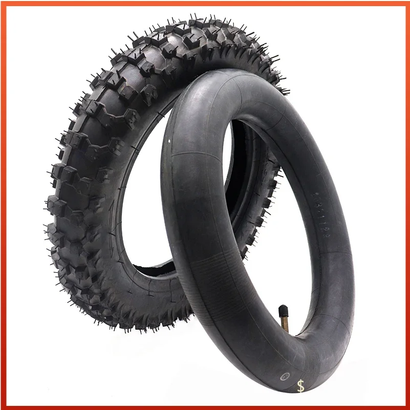 3.00-10 Outer Tire Inner Tube Nn-Slip Motocross Racing Motorcycle Dirt Pit Bike Atomik SSR SDG GY6 Scooter