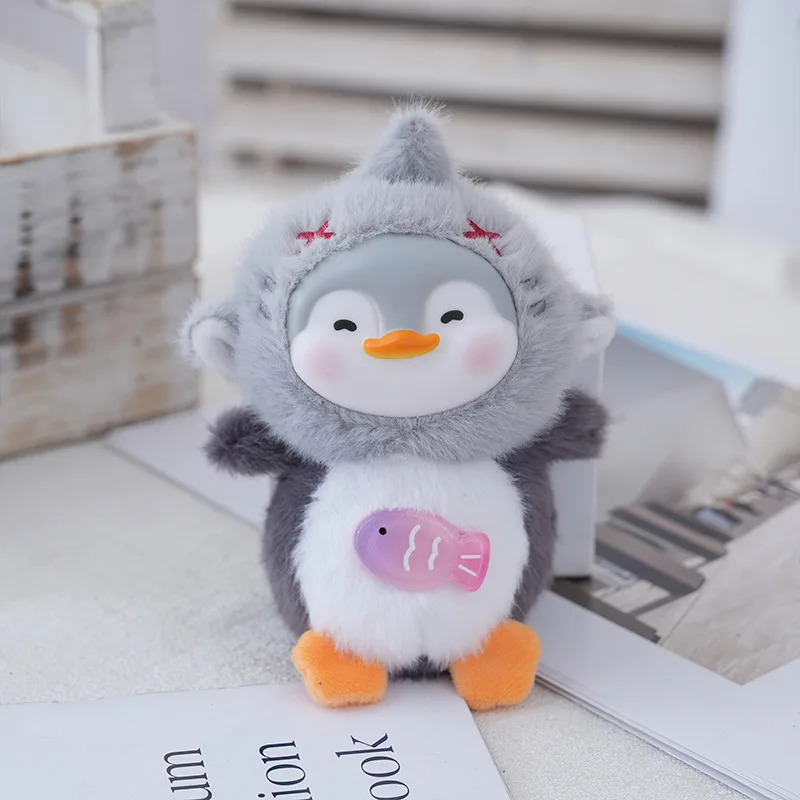 

for Cute Vinyl Penguin Plush Doll Pendant Keychain Backpack Hangings Decoration Gifts