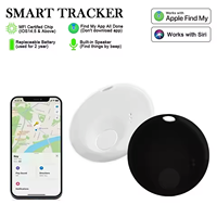 Mini Air Tag Compatible with Apple Find My APP Smart GPS Tracker with Key Ring for Pet Car Key Children Elderly Anti-lost Finder