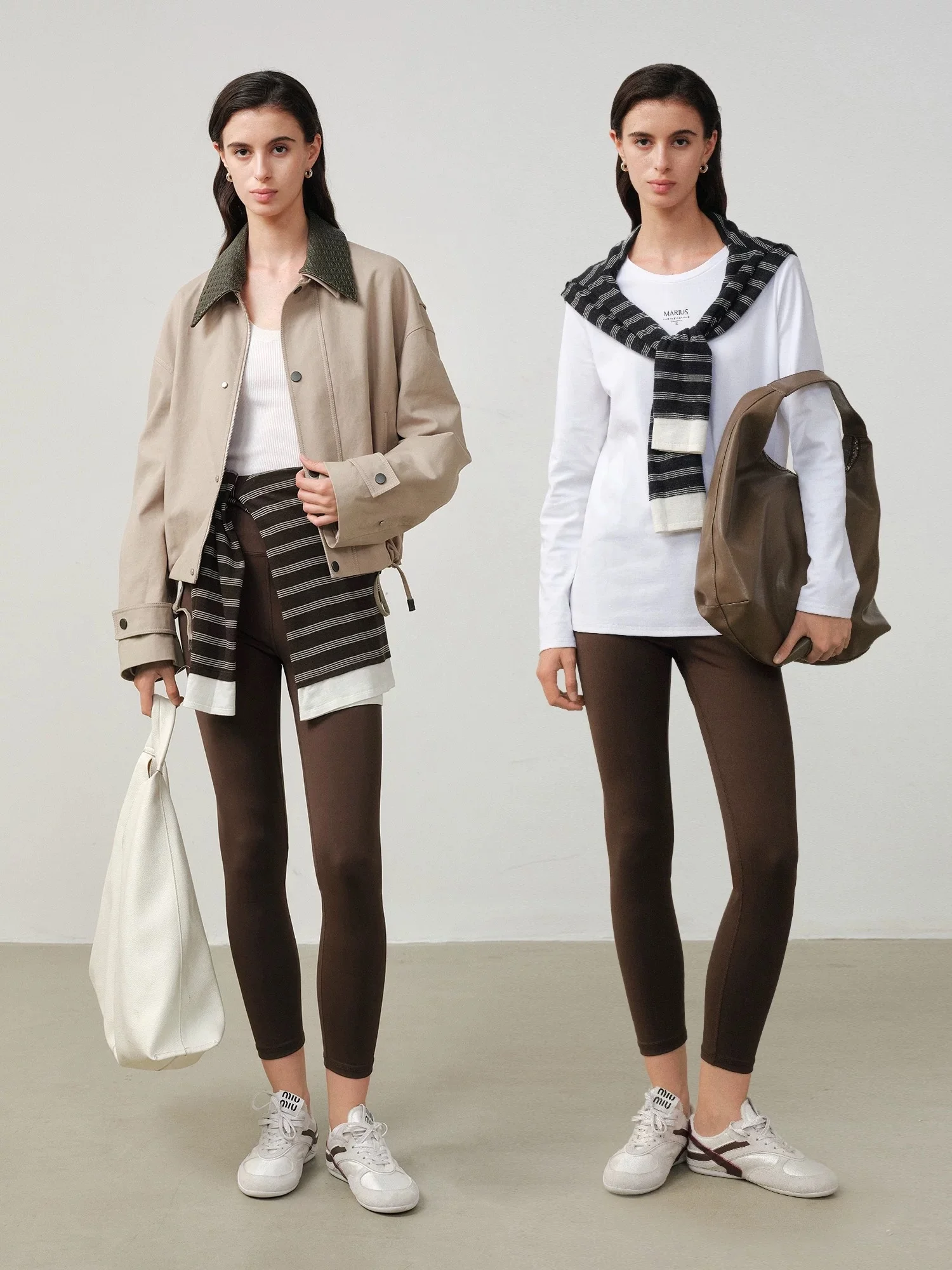 

Брюки для йоги, большие размеры, женские внешние брюки с боковым вырезом, бодибилдинг, до середины икры, угольный пух, на шнуровке, Polar Club - стиль одежды на ощупь