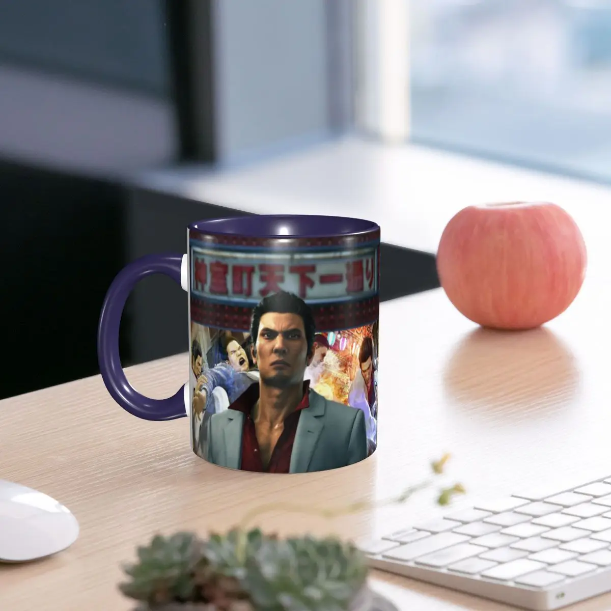 Welcome To Kamurocho Kiryu Kazuma Mug Funny Ceramic Coffee Cups Tea Mugs Milk Cup Drinkware Gift for Woman Man