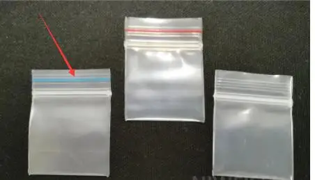 3x3cm 1000pcs/Lot Small More Thicker PE Ziplock Bag, Coin Collection Dustproof Packing Sack, Sauce/Powder Package Zip Seal