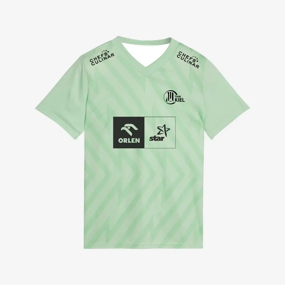 Camiseta de Balonmano THW Kiel para Hombre, Ropa Deportiva, Uniforme de Balonmano, Transpirable, Unisex, Camisetas, Ropa de Playa, Traje de Surf, Traje de Neopreno