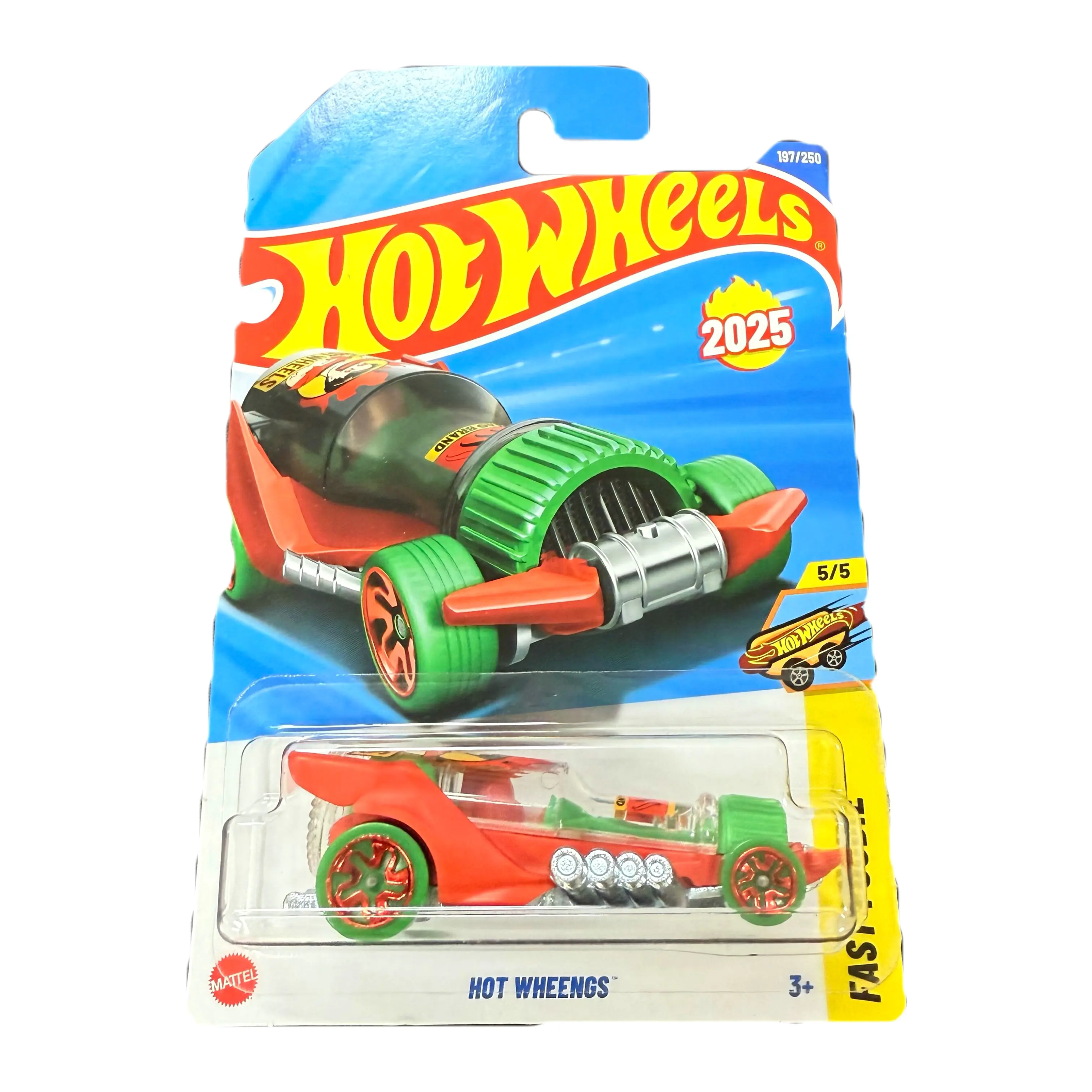 

Hot Wheels 2025: Металлические модели машинок Hot Wheels красного и зеленого цвета, масштаб 1:64