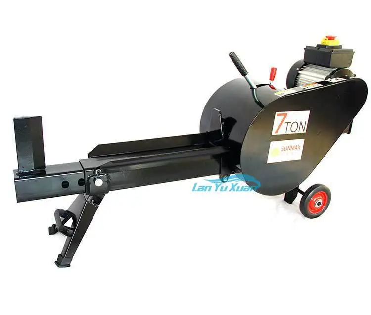 HENGLAI Small electric hydraulic wood splitting machine agricultural miscellaneous  processing 