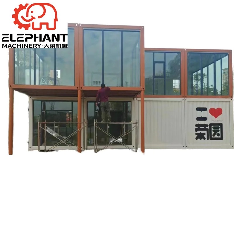 Customizable Luxury Container Homes Mobile Homes 20ft 30ft Creative Container Designs