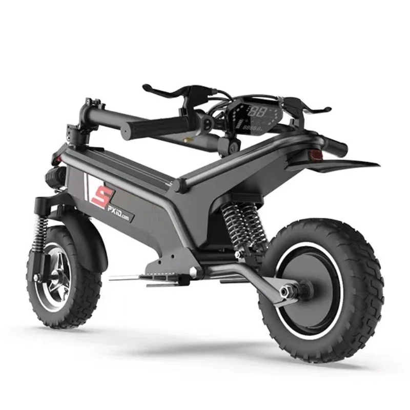 Popular escooter trike outdoor sports 48V 500W electro scooter folding pxid f1 e scooter for adults with seat