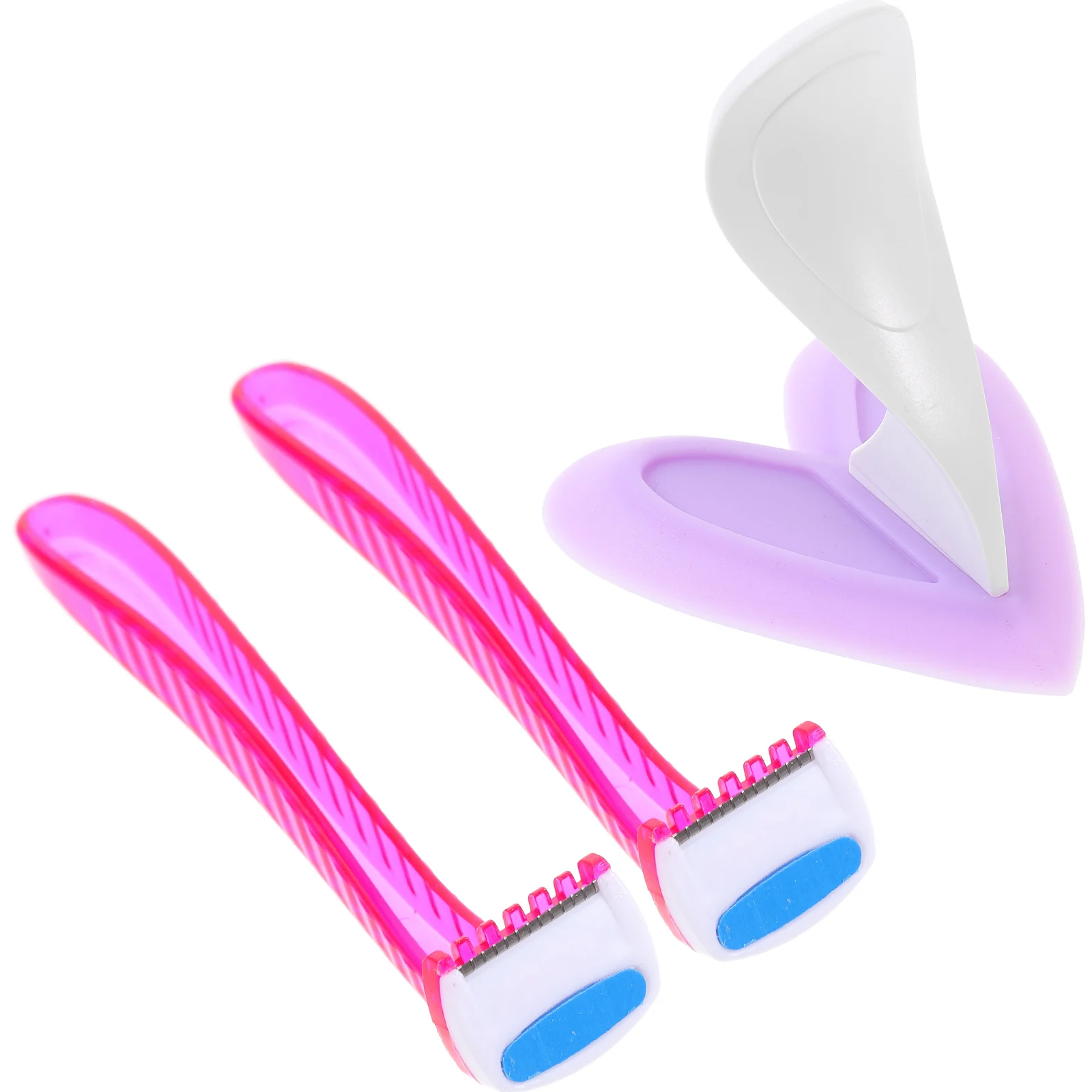 

3pcs Bikini Trimmer Shaver Razor Random Color Plastic Material Ladies Body Underarm Hair Smooth Shape