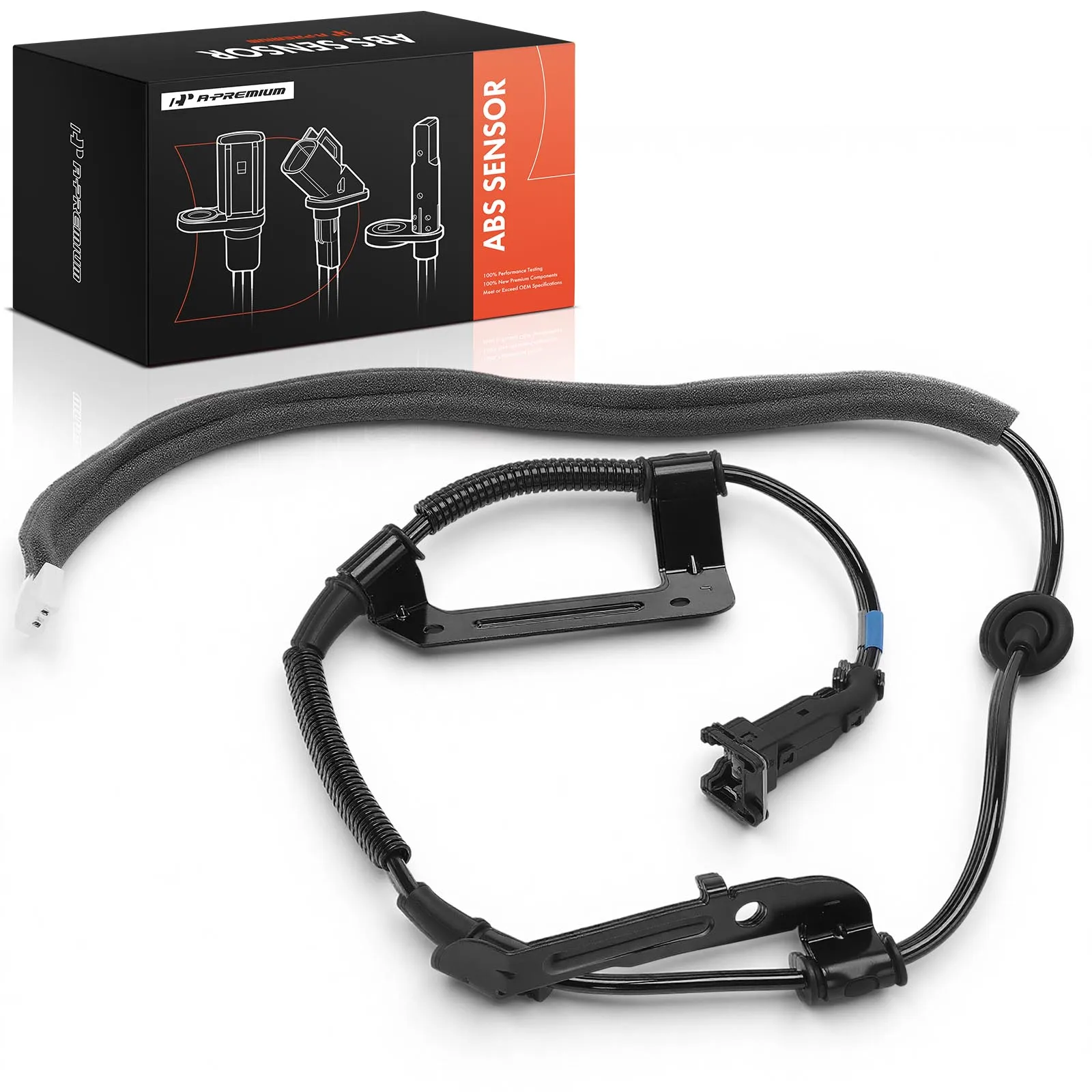 A-Premium Rear Driver Side ABS Wheel Speed Sensor for Hyundai Santa Fe 2006-2012