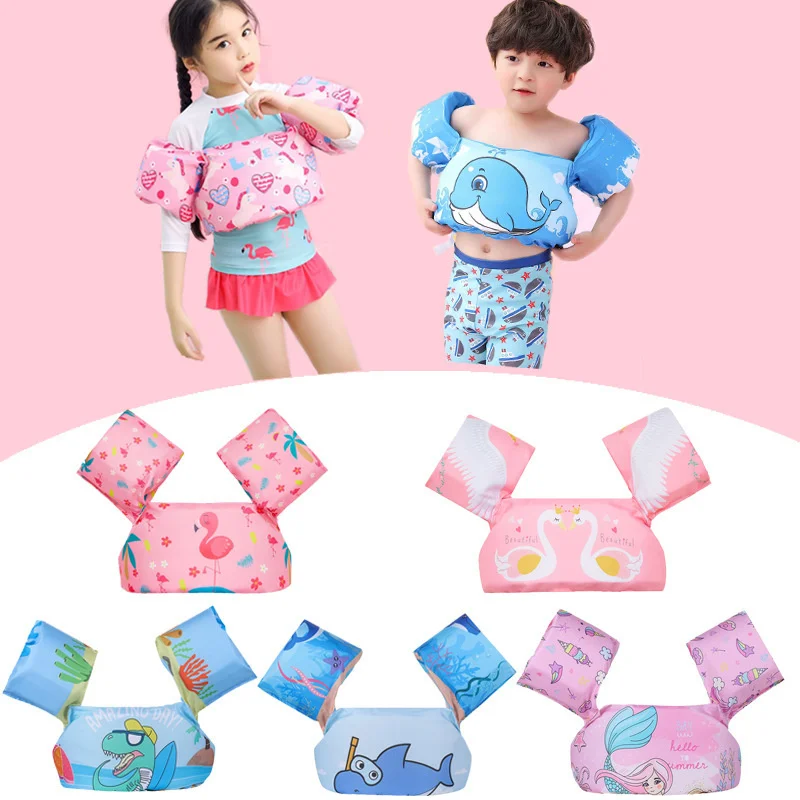 

Swim Vest For Toddler Safe Life Baby Inflatable toys Infant Float Arm Sleeve Floating Ring For Boys Girls Water Learn Swimming