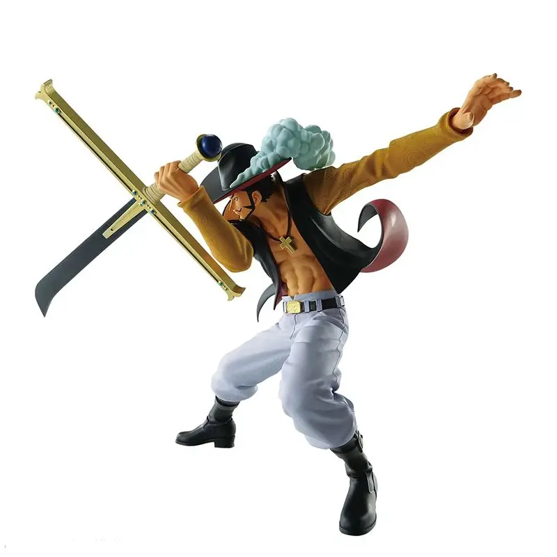 Bandai Banpresto One Piece Navigation King BATTLE RECORD COLLECTION Figurka Anime Eagle Eye Dracule Mihawk Model Lalka Ozdoby