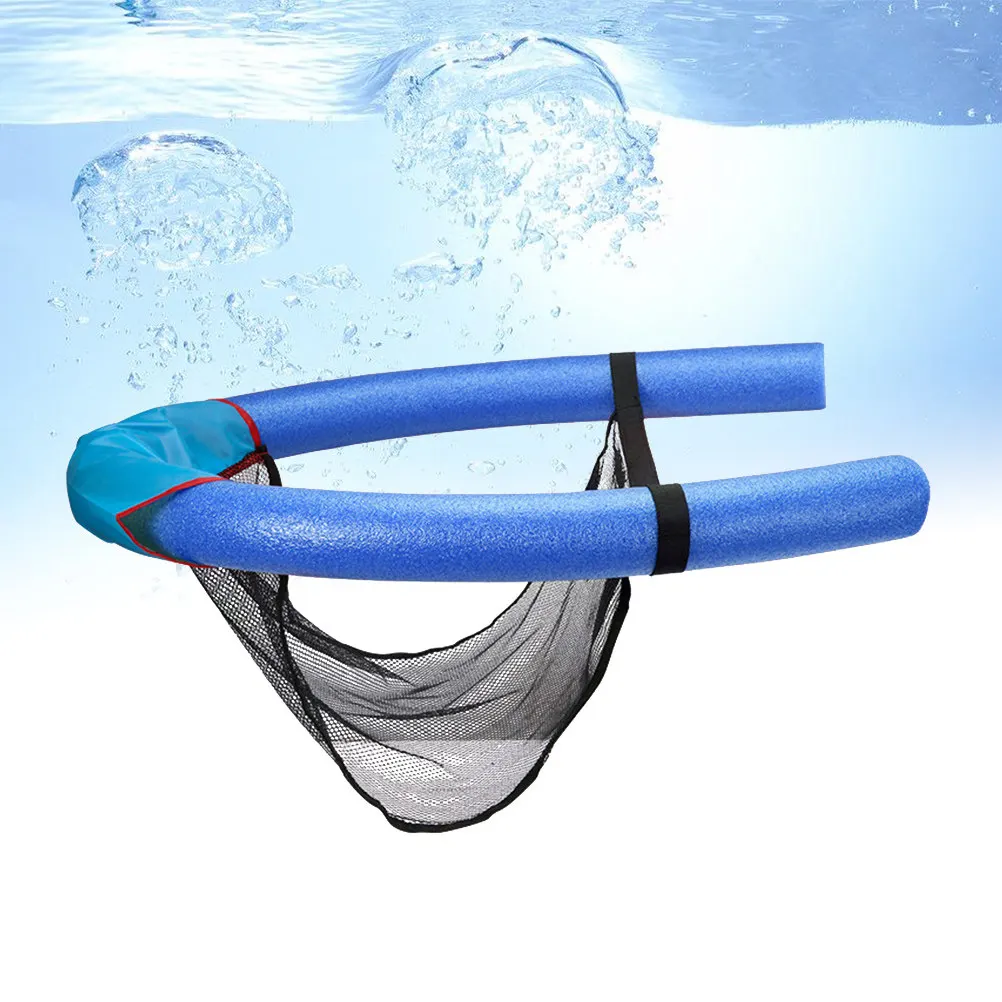 

Плавающее кресло-сиденье для бассейна с прочным каркасом для обучения плаванию, синее, мягкое, удобное, для отдыха