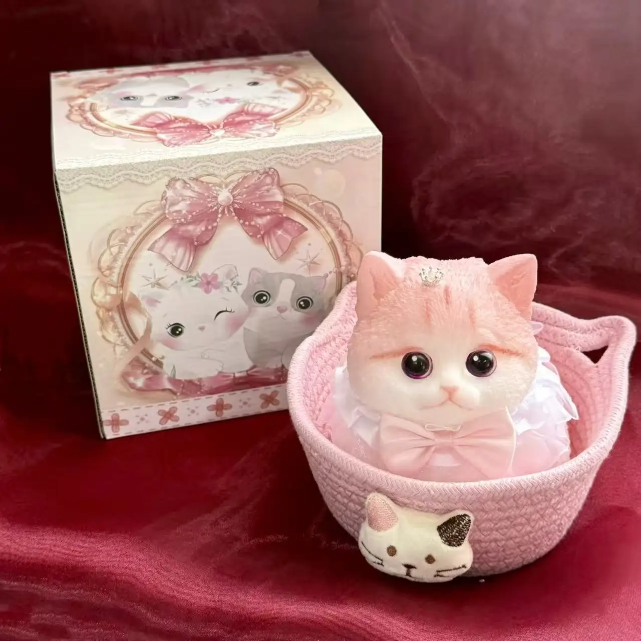 แมวน่ารักอ้วนอ้วน ของเล่นบีบคลายเครียด นุ่มสบาย ช่วยคลายความเครียด เหมาะสำหรับวางบนโต๊ะทำงาน