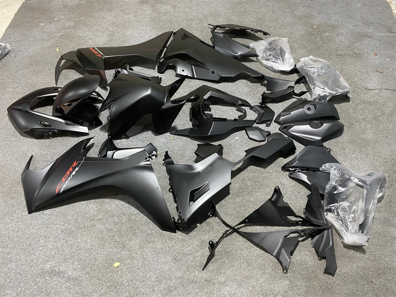 Motorcycle Fairing Kit fits CBR1000RR 17 18 19 year CBR1000 2017 2018 2019 Fairing Black silver Red motorcycle shell