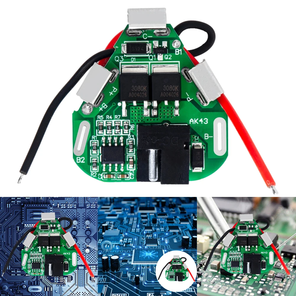 

Плата защиты литий-ионных аккумуляторов 3S 12.6V 6A BMS, балансировочная плата-эквалайзер для электродрели