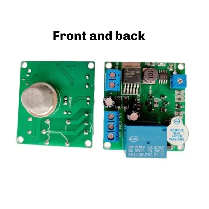 

B04C-MQ-2 Детектор утечки газа Модуль датчика дыма для Arduino с сигнализацией Необходимое устройство безопасности для домашнего промышленного применения