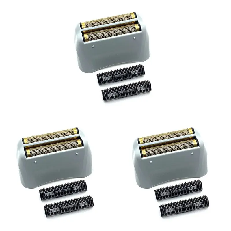 TAIGH-3X Professional Replacement Foil Shaver Blade Set Compatible With For Andis 17160 17170 17205 17260 Gold