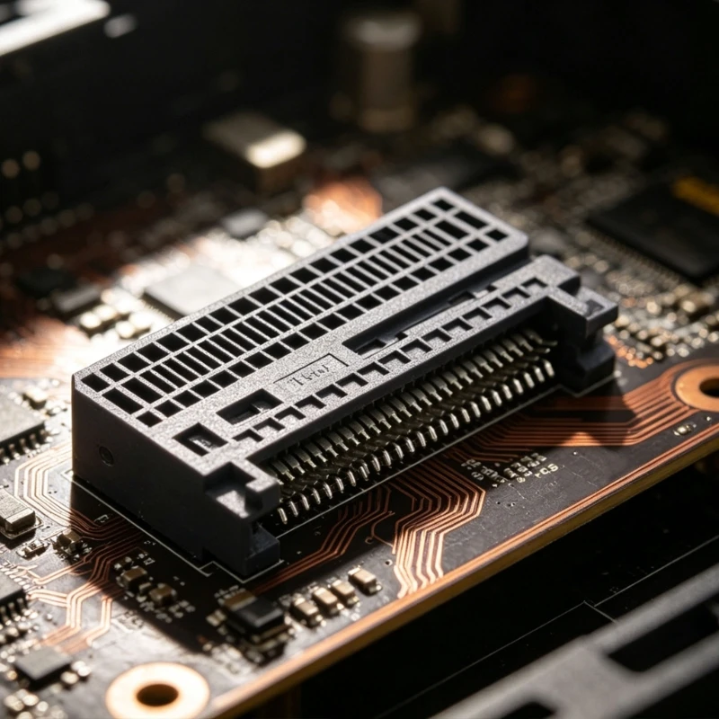 SMTs PCIE GenZ 5.0 6.0 56Pin Female Connectors Thin For 1U 2U Data Center