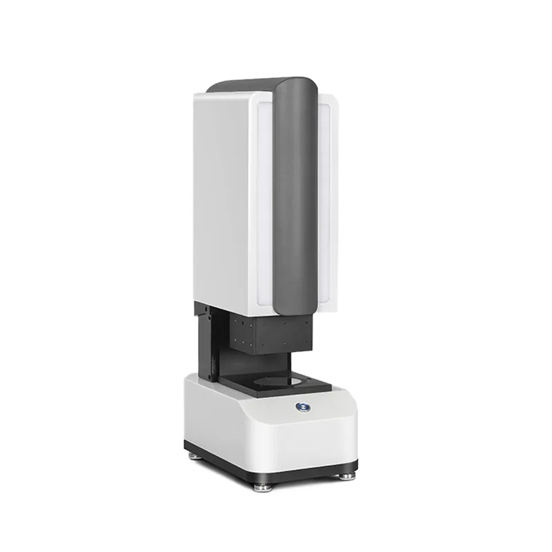 One-button measuring instrument, automatic flash detection instrument, optical image detector, fast size measurement