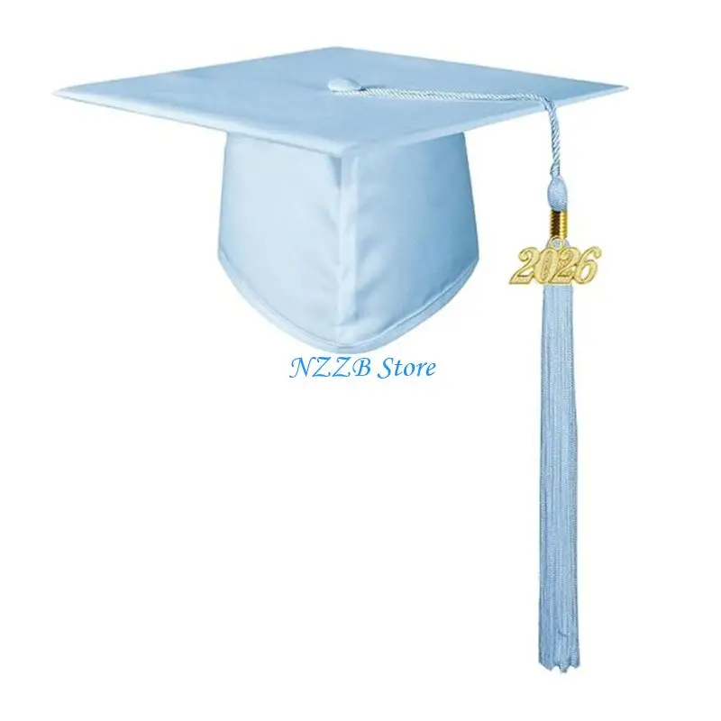 

T21F Graduation Bachelor Cap 2026 Multi Occasion Comfortable Design Formal Wear Photo Props