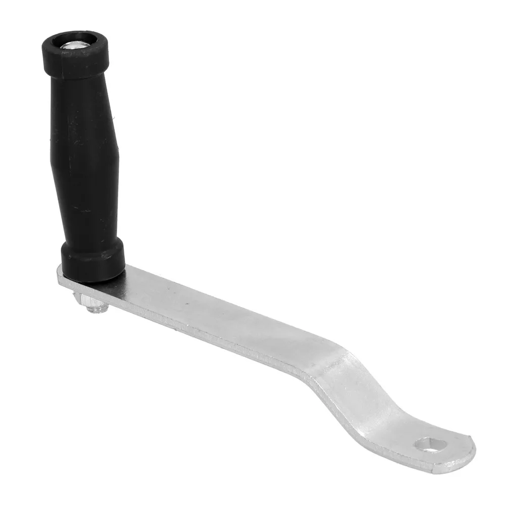 ترقية جزء ونش معدني مقبض العالمي الفضة قارب ونش مقبض مقطورة ونش مقبض RV الملحقات #2