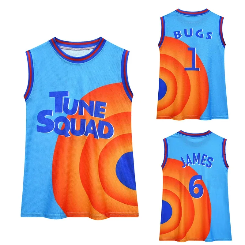 

Space Jam2 Boys Summer T-Shirt No.1 and No.6 T-Shirt Fashion Outdoor Leisure Training Sports T-Shirt Short Sleeve Sweatshirt