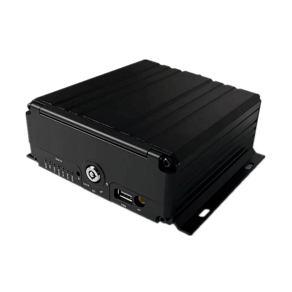 H.265 Smart Nvr 4 Ch Mdvr 4g Gps Wifi Opcional Carro Ônibus Caminhão Mnvr