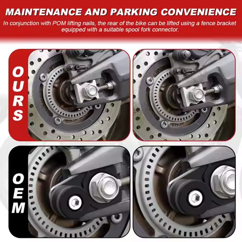 Cotton Reels (Offset) Swingarm Slider Spools Stand Bobbins Fit For Honda CB650F CB650R CBR650F CBR650R CRF1000L CB1000 Hornet