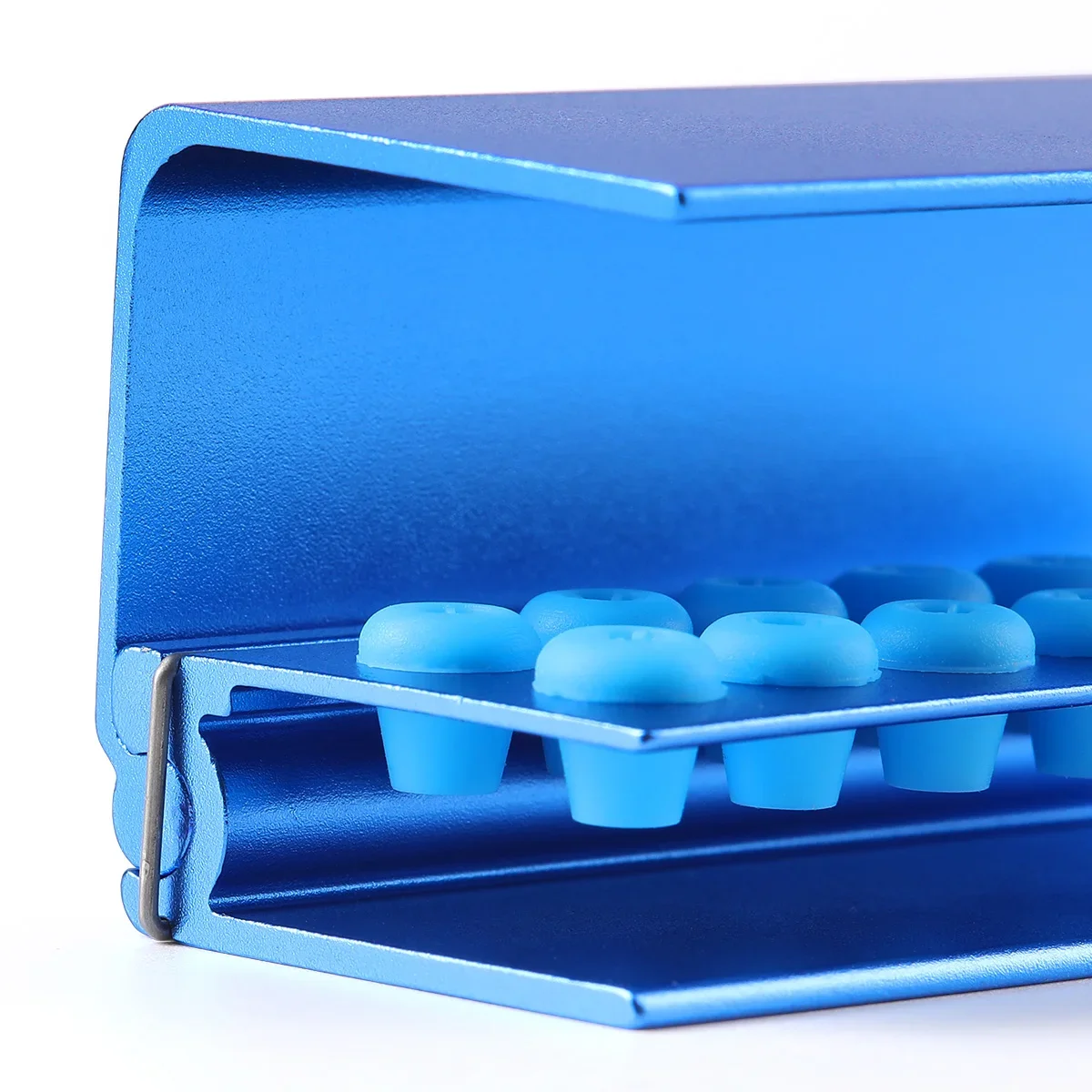 10 Holes high-quality Dental Burs Holder Block Dental Autoclavable Burs Holder High Speed Burs& Low Speed Burs