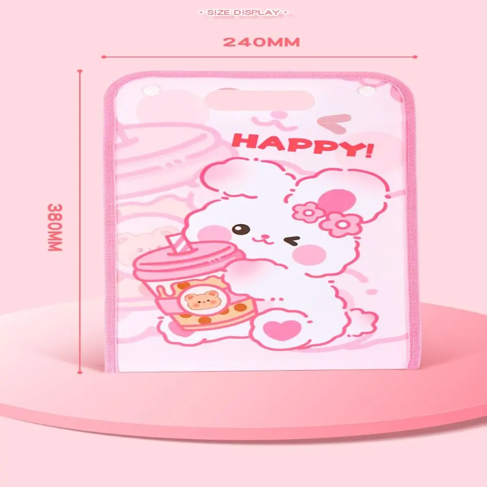 Portable Waterproof A4 File Folder 13 Pockets Test Paper Storage File Organizer PP Classified Storage Organ Bag Student