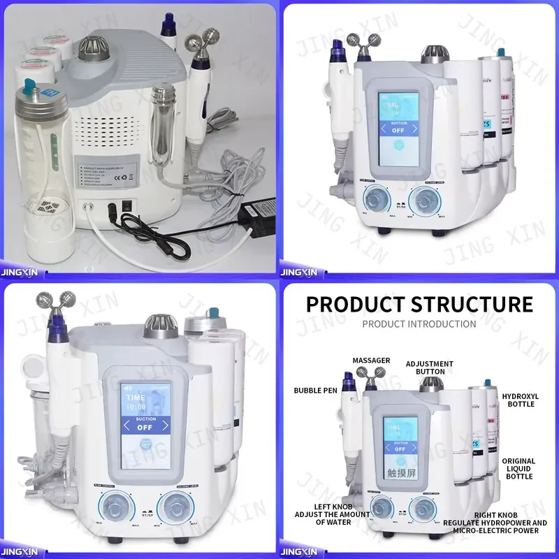 Custom for Hydrogen Skin Care Machine Deep Cleansing Blackhead Remover Water Replenishing Facial Beauty Device Spa Equipment