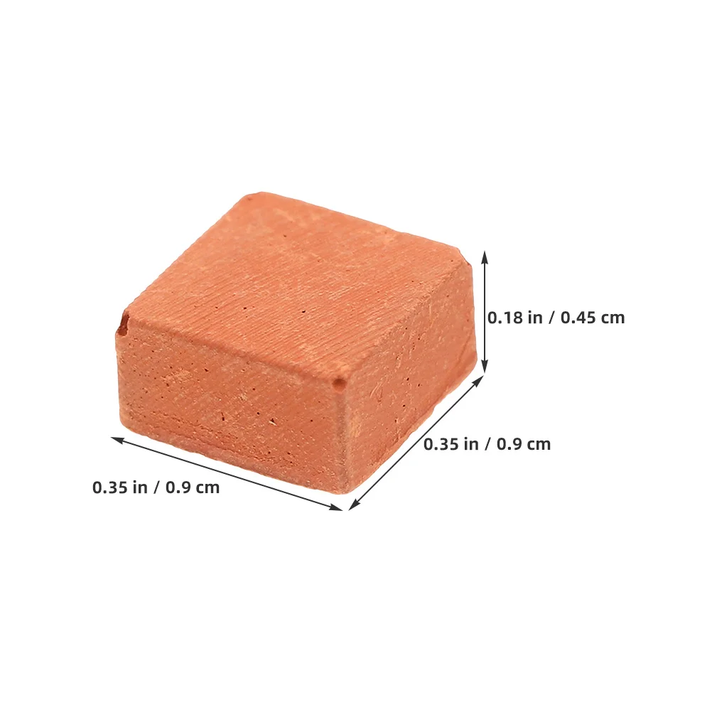 210 Stuks Mini Kunstmatige Klei Bakstenen 1:16 Schaal Realistische Miniatuur Muur Baksteen DIY Building Set voor Home Decor Zand Tafel Diorama
