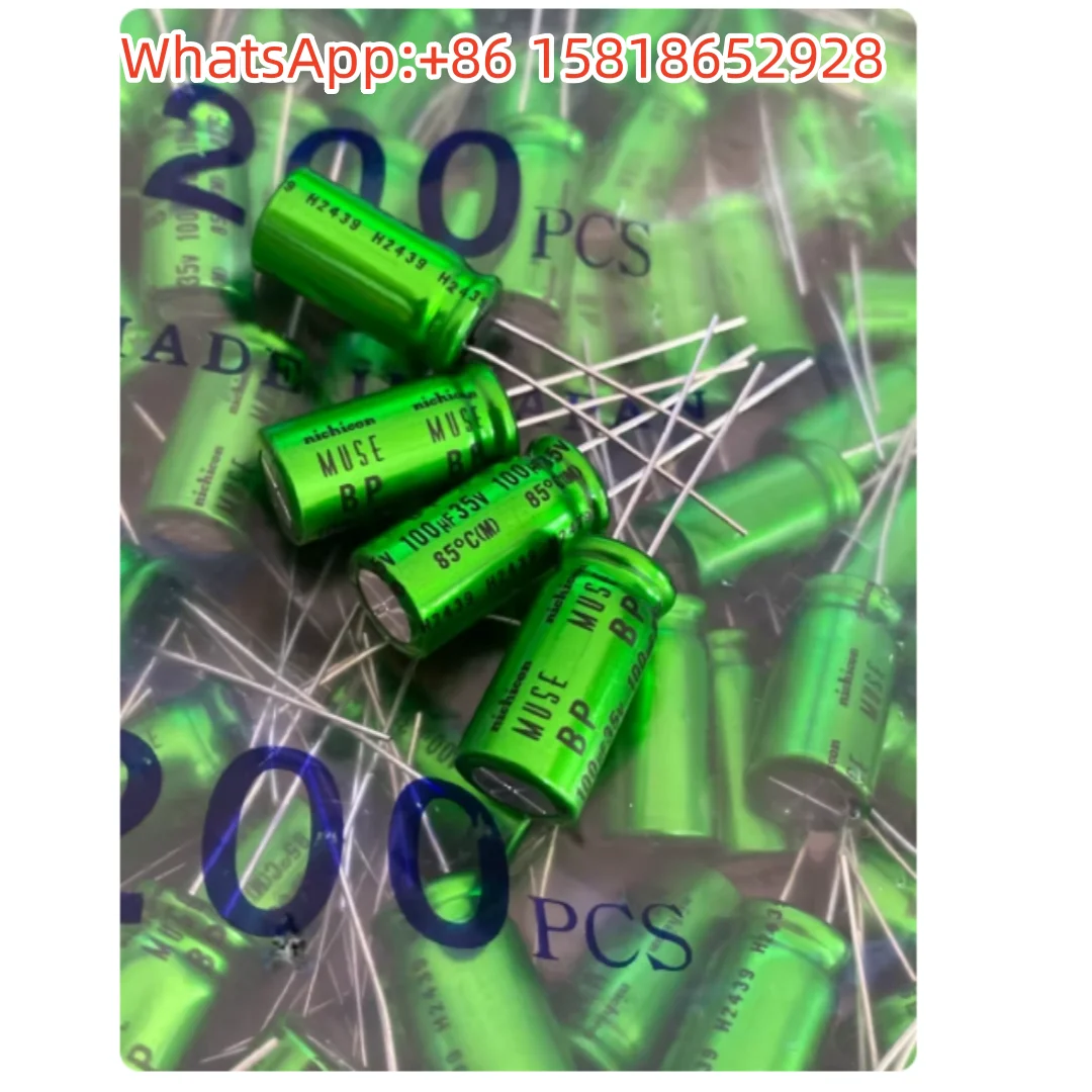 

5 шт. 35V100UF 10X20 Nichicon BP аудиоэлектролитические конденсаторы