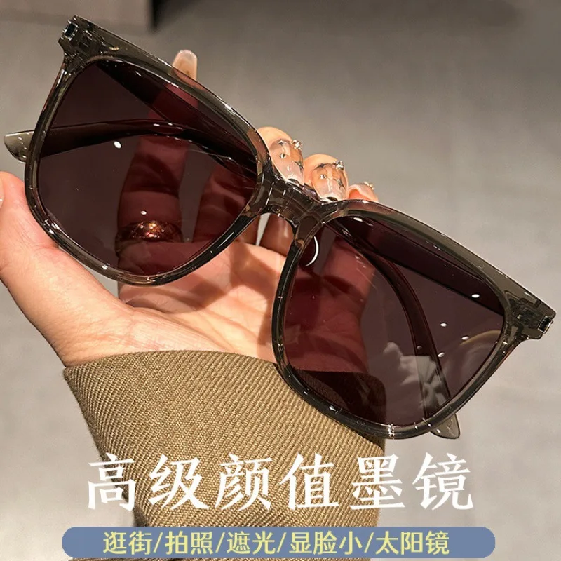 جديد أزياء المرأة النظارات الشمسية مصمم العلامة التجارية الرجعية إطار كبير نظارات الرجال عارضة القيادة السفر حماية UV400 #4