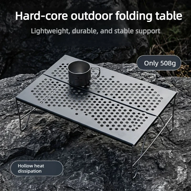Outdoor Furniture Australia - Przenośny składany stół kempingowy ze stali