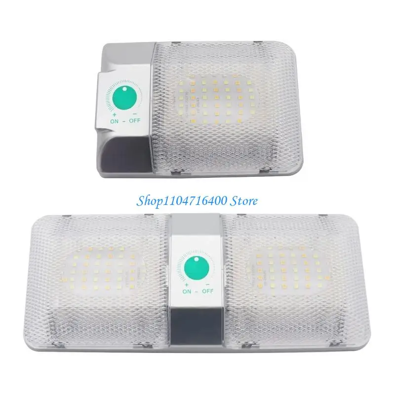 y1gd 12V LED Dome Light Ceiling Lamp with Touch Control for Marine Boat Yacht Trailer