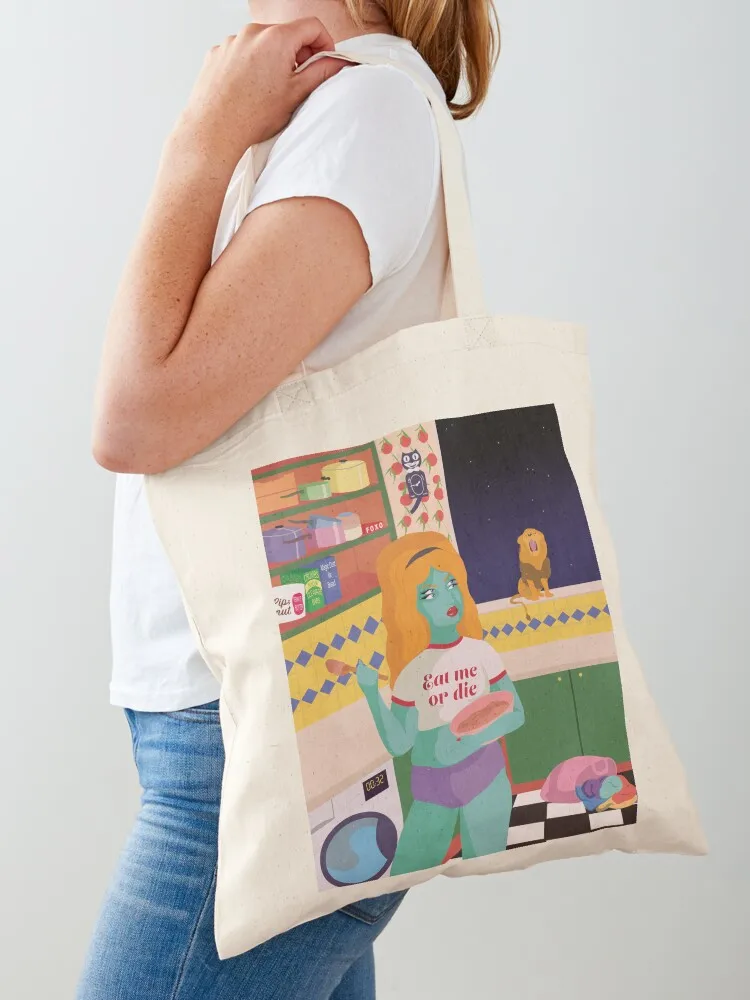 Eat Me or Die Tote Bag Lady bags Shopping bags Canvas great bag