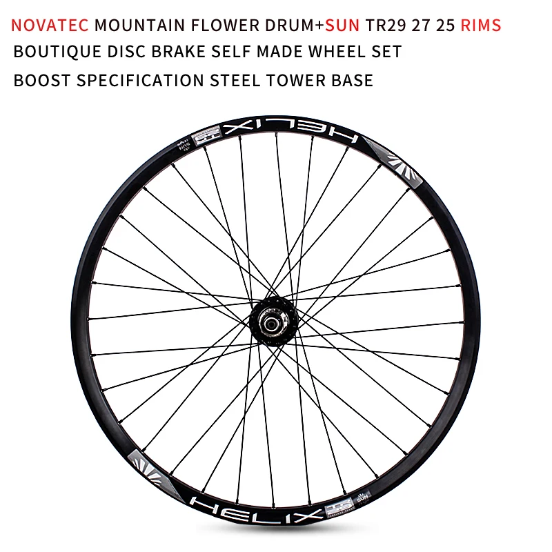 SUNRingle TR25/27 TR29 MTB Bike Wheelset 26/27.5/29inch Novatec D041/D042  Dt Swiss Spoke Tubeless Ready Vacuum Bicycle Wheel