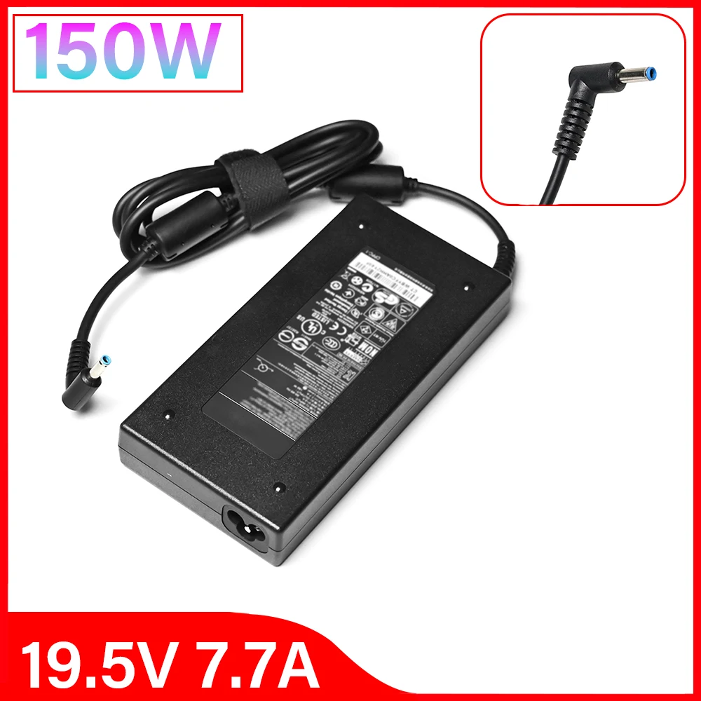 19.5V 7.7A 150W Laptop Adapter for HP ADP-150XB G4 ZBook 15 Studio G3 HSTNN-C87C 3pro TPN-Q193 Charger Pavilion Gaming 15 17