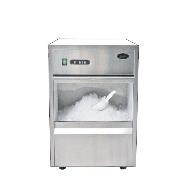 Freestanding Ice Maker Countertop Snowflake Ice Making Machine for  and Commercial Appliance 14-21kg/24h