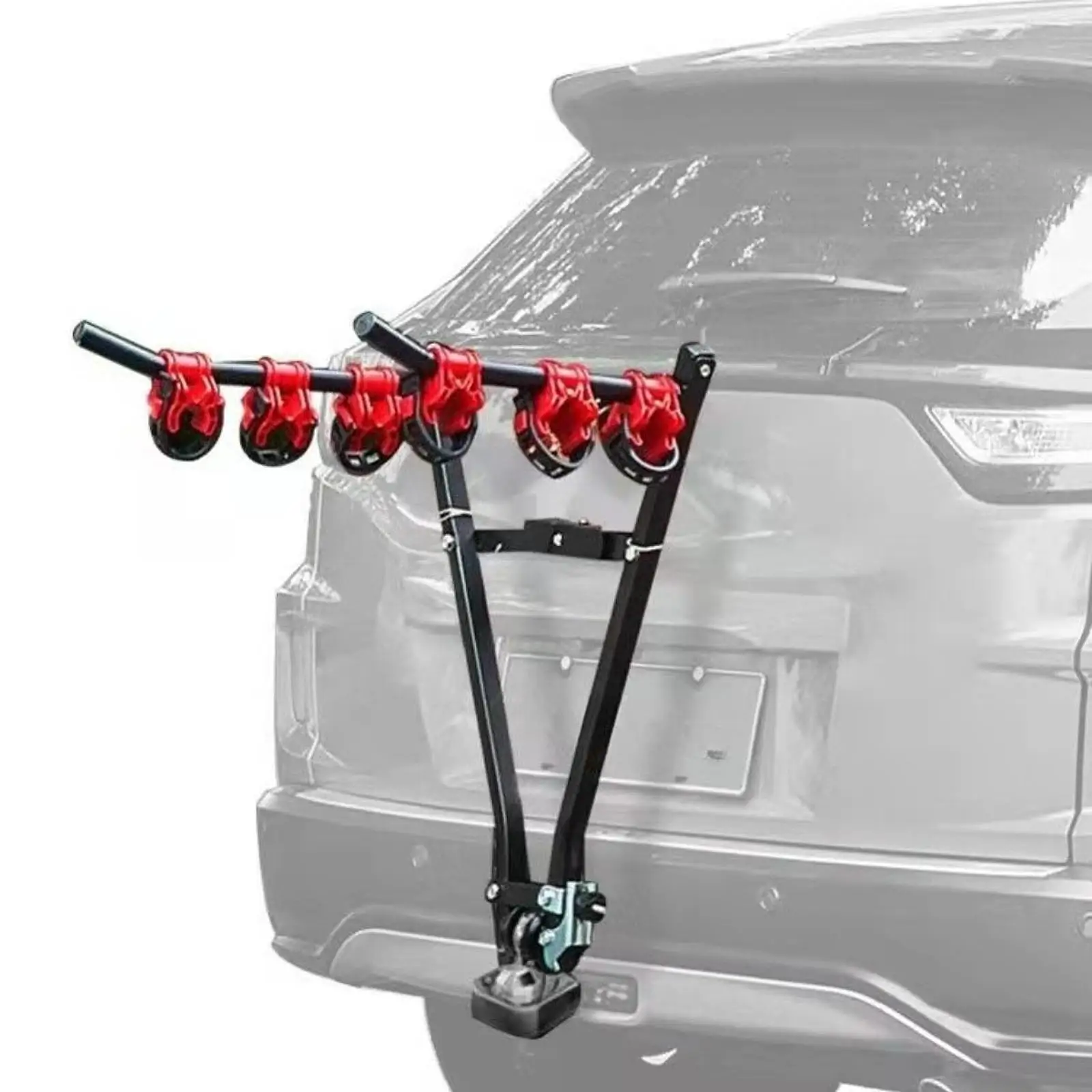 

Generic Car Rear Hitch Bike Rack Foldable 45 kilograms Capacity Bike Carrier