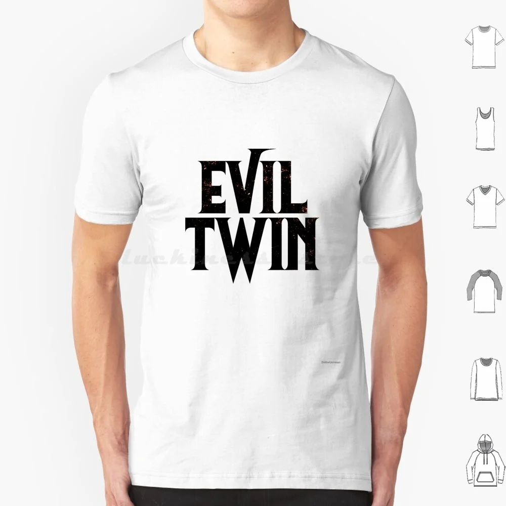 Evil Twin T Shirt Big Size 100% Cotton Twins Twin Triplets Evil Twin Soap Opera
