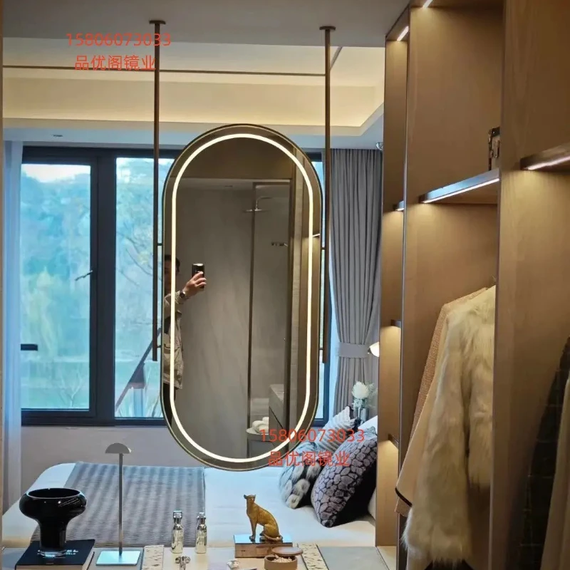 Stand Mirror Flower Knows Large Full Body Mirror Wall Decoration Living Room Decorations for Home Infinite Tulips Pocket Mirrors