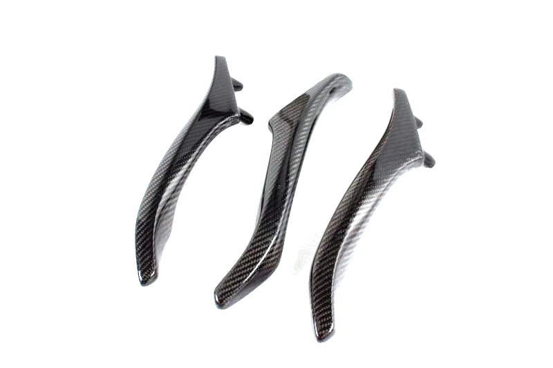 For F10 Carbon Fiber Door Inside Handle bar Auto Interior Trim
