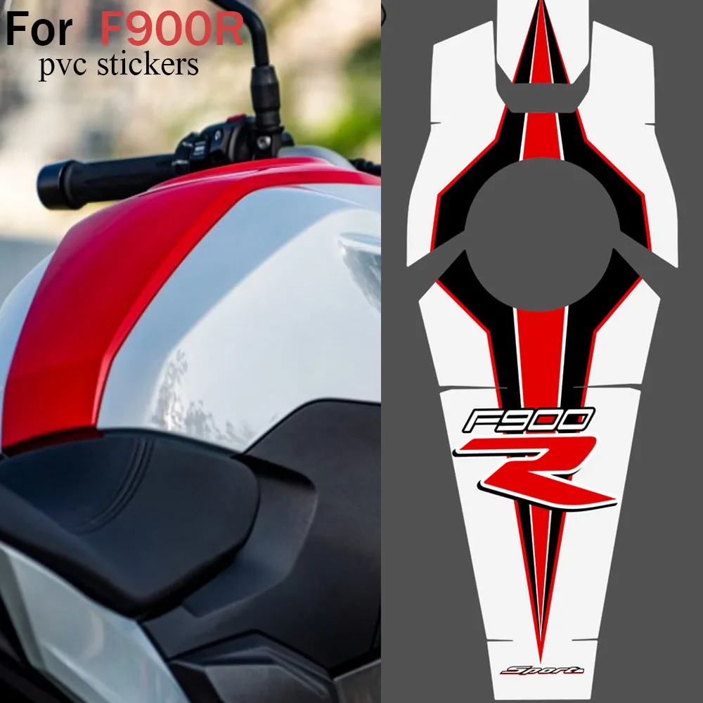 

For BMW F900R F900 F 900 R Motorcycle Tank Pad Stickers Kit Protective Knee Fairing Fender Emblem Badge