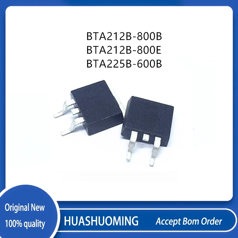 20Pcs/Lot BTA212B-800B BTA212B-800E BTA225B-600B   TO-263